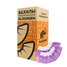 коробка оранж, бах бело-фиол